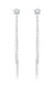 Фото #1 товара Fashion long earrings made of silver AGUP2134L