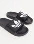 Фото #1 товара adidas Originals Adilette Lite sliders in black