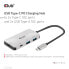 Фото #4 товара Club 3D USB Gen2 Type-C PD Charging Hub to 2x Type-C 10G ports and 2x USB Type-A 10G ports - USB 3.2 Gen 2 (3.1 Gen 2) Type-C - 100 W - Black - Silver - USB 3.2 Gen 2 (3.1 Gen 2) Type-A - USB 3.2 Gen 2 (3.1 Gen 2) Type-C - ROHS - FCC - CE EMI - USB