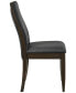Фото #4 товара Wes 2-Piece Asian Hardwood Upholstered Side Chair Set