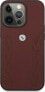 Фото #3 товара BMW Etui Bmw Bmhcp13Lrsppr Iphone 13 Pro/13 6,1" Czerwony/Red Hardcase Leather Curve Perforate