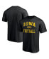 Фото #3 товара Men's Black Iowa Hawkeyes First Sprint Team T-shirt