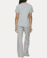 ფოტო #2 პროდუქტის Women's Mirielle 2 Pc. Short Sleeve Pajama Set