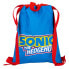 Детский рюкзак-мешок Sonic Синий 27 x 33 cm
