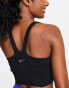 Nike Yoga Luxe Dri-FIT cropped tank in black