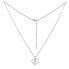 Camilla Sterling Silver Heart and Infinity Pendant Necklace with Brilliance Zirconia DCC1607028N