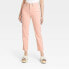 Фото #1 товара Women's High-Rise 90's Slim Straight Jeans - Universal Thread Pink 6