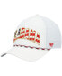 Фото #2 товара Men's '47 White Alabama Crimson Tide Stars and Stripes Flag Flutter Hitch Snapback Hat