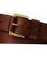 Men's Signature Pony Leather Belt