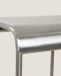Фото #12 товара Барный стул из нержавеющей стали ZARAHOME Steel(rounded corners)стиль