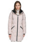 Фото #2 товара Women's Faux-Fur-Trim Hooded Puffer Coat, Created for Macy's