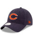 Фото #1 товара Women's Navy Chicago Bears Core Classic Primary 9TWENTY Adjustable Hat