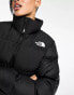 The North Face Saikuru cropped puffer jacket in black