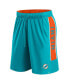 Men's Aqua Miami Dolphins Win The Match Shorts