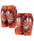 Фото #1 товара Men's Orange Cleveland Browns Retro Static Mesh Lounge Shorts