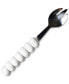 by Laura Johnson Signature White Knob Serving Fork