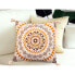 Cushion Romimex Multicolour Tassels 45 x 45 x 10 cm