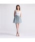 ფოტო #1 პროდუქტის Women's Drawstring Short Skirt