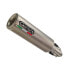 GPR EXCLUSIVE M3 Natural Titanium Tuning Muffler 200 mm Ø100 mm With dB Killer Not Homologated
