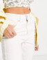 Фото #6 товара New Look Petite mid rise flare jean in white