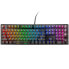 Ducky One 3 Aura Black Gaming Tastatur, RGB LED - MX-Red (US)