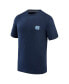 Фото #2 товара Men's Navy North Carolina Tar Heels Sport Bali Beach T-Shirt