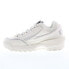 Fila Disruptor II Exp 5XM01766-100 Womens White Lifestyle Sneakers Shoes