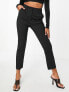 Фото #1 товара ASOS DESIGN Hourglass slim cigarette trouser in black