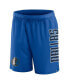 Men's Blue Dallas Mavericks Post Up Mesh Shorts