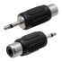 Фото #2 товара EUROCONNEX 2303 Mono M/F RCA To Jack Adapter 2.5 mm