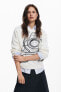 ფოტო #3 პროდუქტის Women's M. Christian Lacroix brushstroke sweater