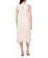 ფოტო #2 პროდუქტის Women's Ruffled Sleeveless Midi Dress