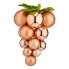 Фото #1 товара Ёлочный шарик виноград Медь Пластик 19 x 28 x 19 cm