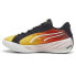 Puma AllPro Nitro Showtime Basketball Mens Black, Orange, Yellow Sneakers Athle