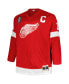 Фото #2 товара Men's Steve Yzerman Red Detroit Red Wings Big and Tall Captain Patch Blue Line Player Jersey