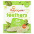Фото #1 товара Прорезыватель органический Happy Family Organics, Груша и Шпинат, 12 упаковок, 4 г каждая