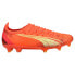 Puma Ultra Ultimate Firm GroundAg Soccer Cleats Womens Orange Sneakers Athletic