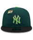 Фото #2 товара Men's Green/Black New York Yankees Sour Apple Big League Chew Flavor Pack 9FIFTY Snapback Hat