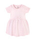 ფოტო #2 პროდუქტის Baby Girls Cotton Short-Sleeve Dresses 2pk, Elephant Princess