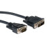 Фото #3 товара ROLINE DVI Cable - DVI (12+5) M - HD15 M 3 m - 3 m - DVI-A - VGA (D-Sub) - Male - Male - Black