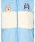 Фото #3 товара Куртка для малышей Bluey Зимняя пуховая с застежкой на молнию для девочек