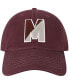 Фото #2 товара Men's Maroon Mississippi State Bulldogs Varsity Letter Adjustable Hat