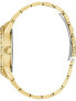 Guess Damen Armbanduhr Cascade 40 mm Kaskadierende Farben und Glitzer auf dem Zifferblatt Armband Edelstahl GW0365L2