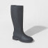 Фото #1 товара Women's Judy Lug Soled Tall Boots - A New Day Black 6