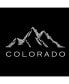 Big Boy's Word Art Long Sleeve T-shirt - Colorado Ski Towns