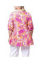 ფოტო #4 პროდუქტის Women's Plus Size Oasis V-Neck Tunic Top