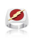 ფოტო #1 პროდუქტის The Flash Stainless Steel (316L) Ring, Size 10