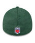 ფოტო #2 პროდუქტის Men's Green Green Bay Packers 2024 Sideline 39THIRTY Flex Hat