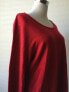 Фото #3 товара Karen Scott Women's Embellished Scoop Neck Sweater Red Cherry Size L