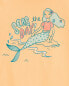 Kid Seas The Day Mermaid Graphic Tee S